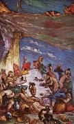Paul Cezanne The Feast oil painting artist